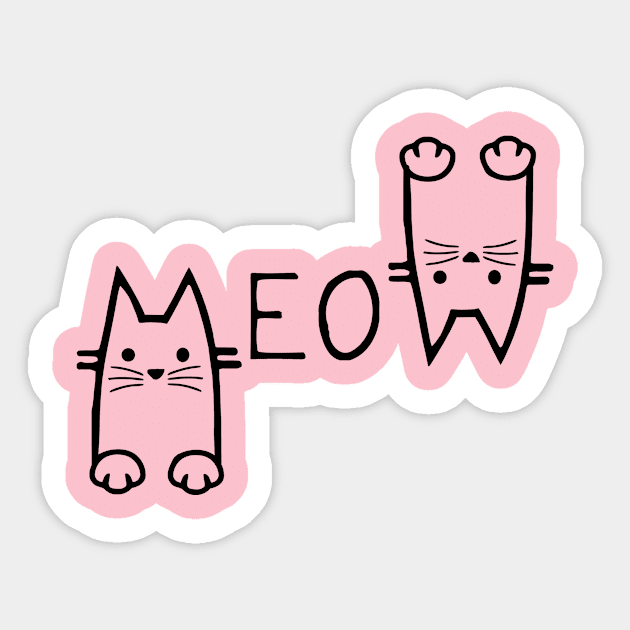 Meow Sticker by oyshopping